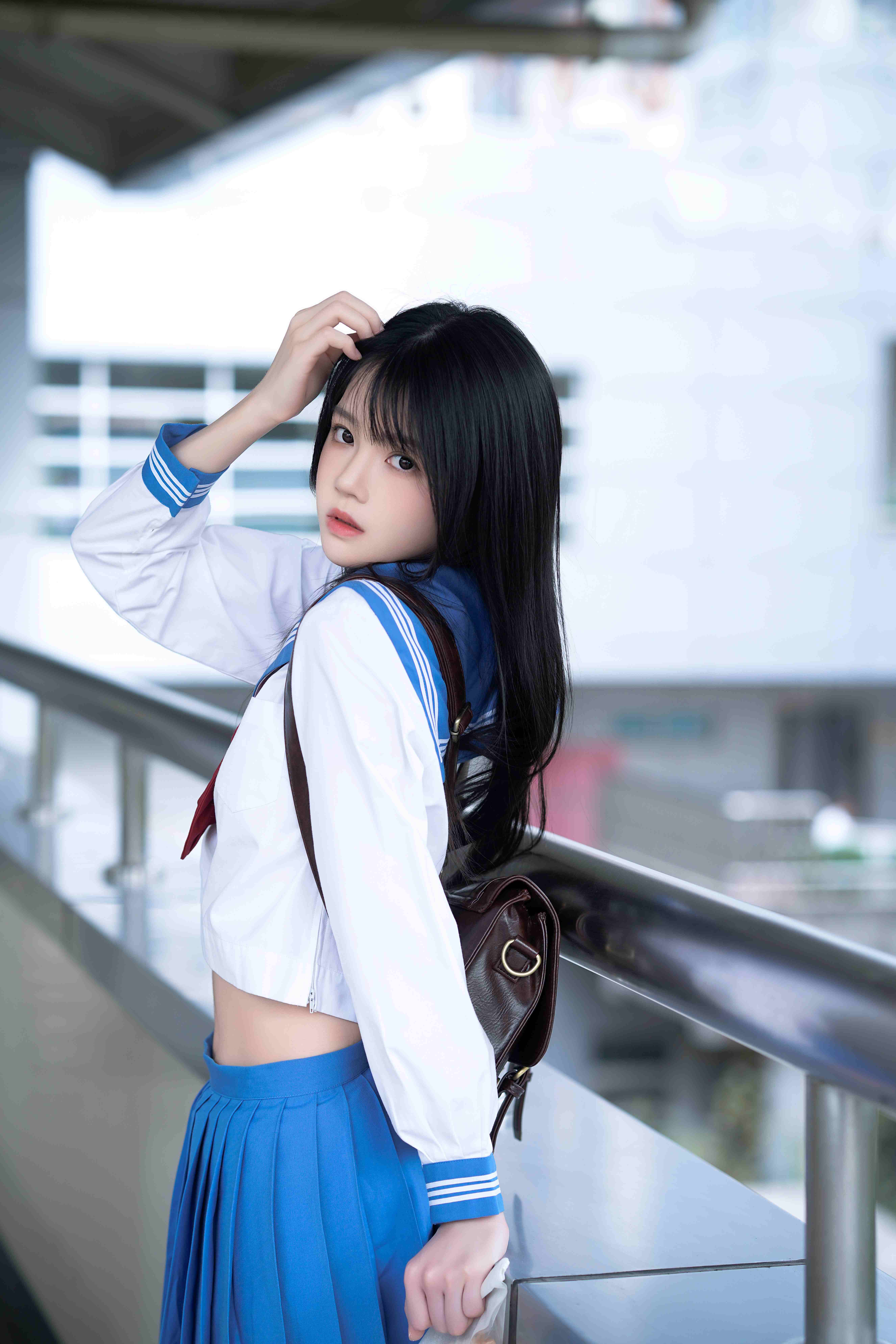 桜桃喵——地铁JK【33P】527MB