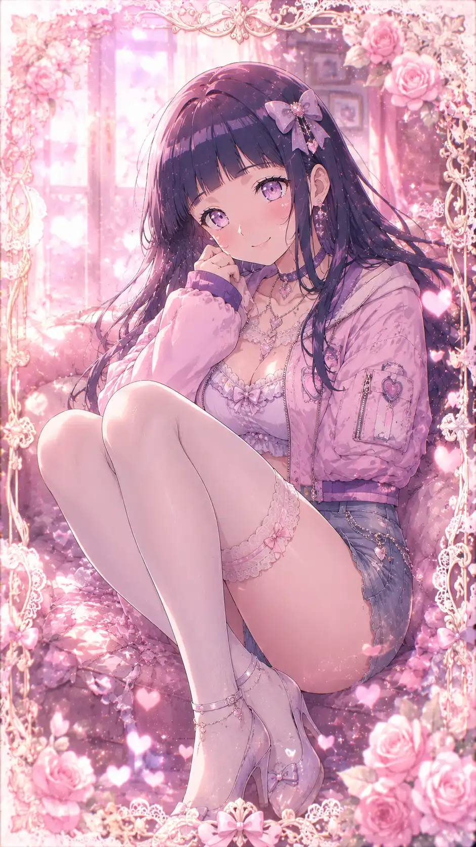 日向雏田 少女漫画风 壁纸合集 — 4