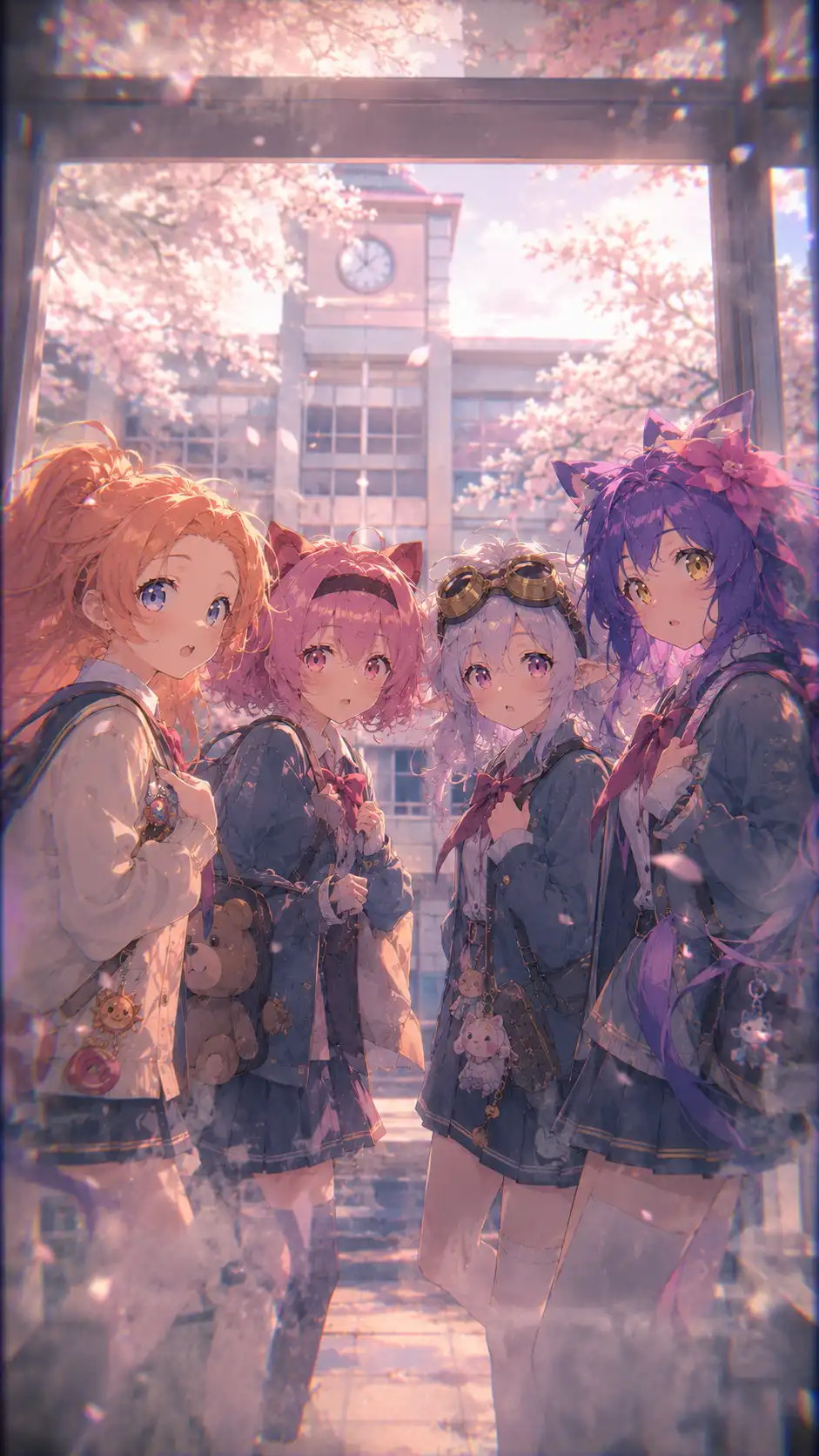 梦幻光影下的青春少女集结 — 3
