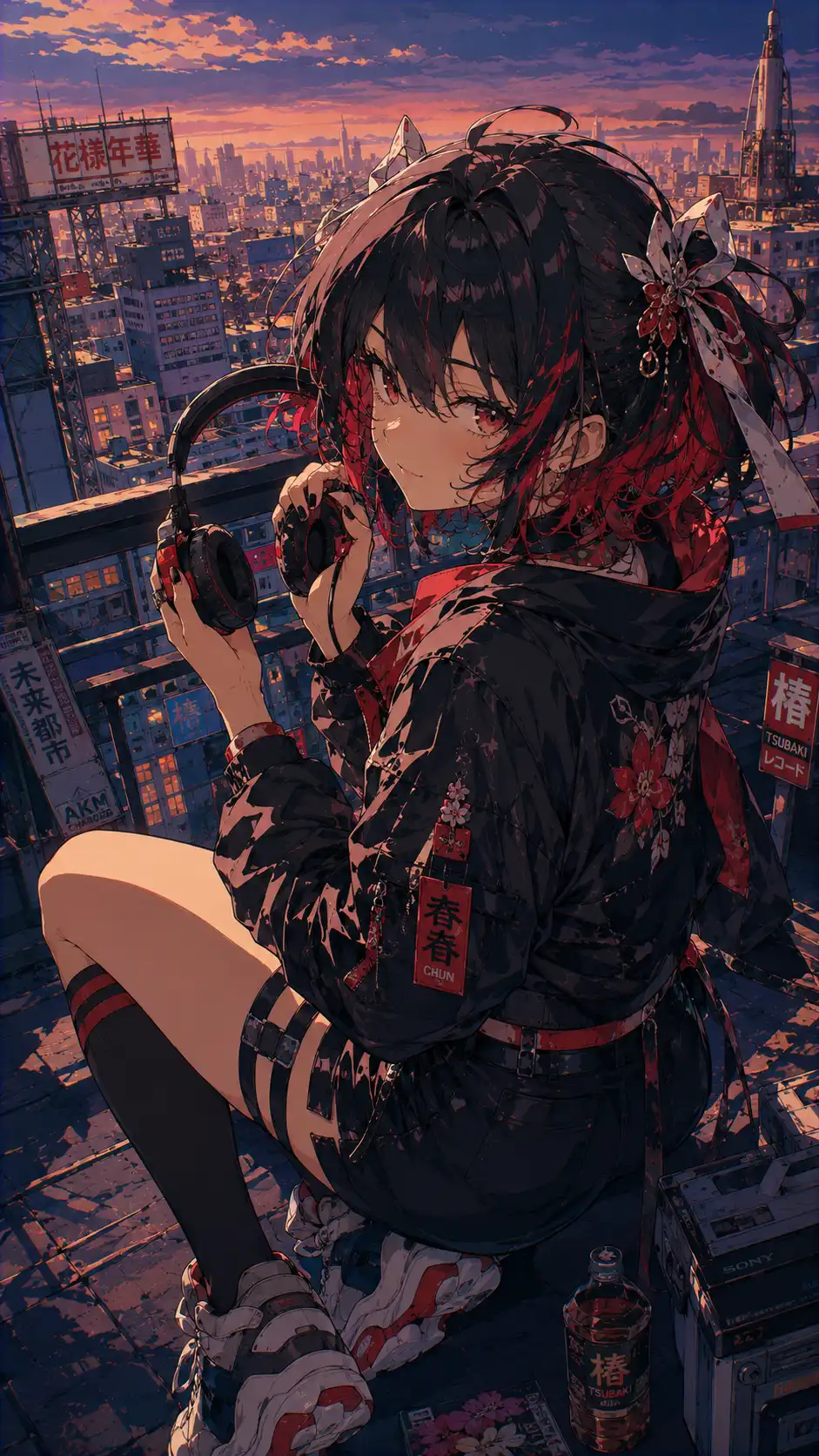 街头森系·椿的治愈瞬间 — 2
