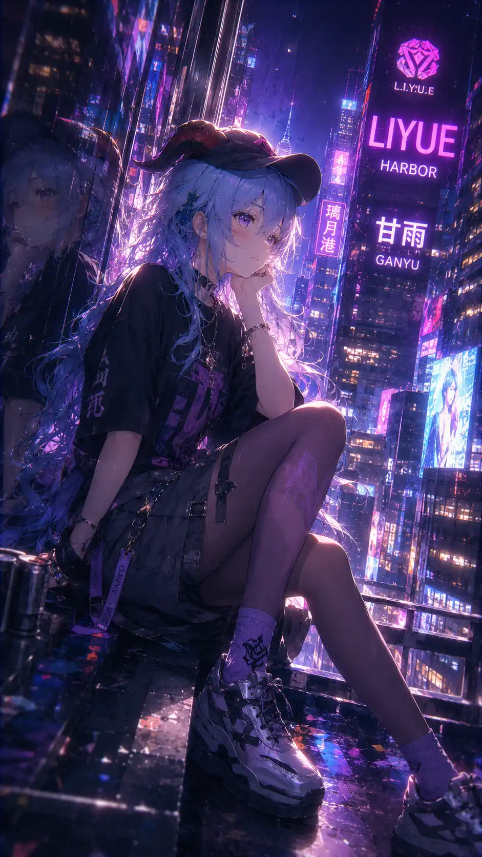 甘雨·都市霓虹夜摄集 — 4