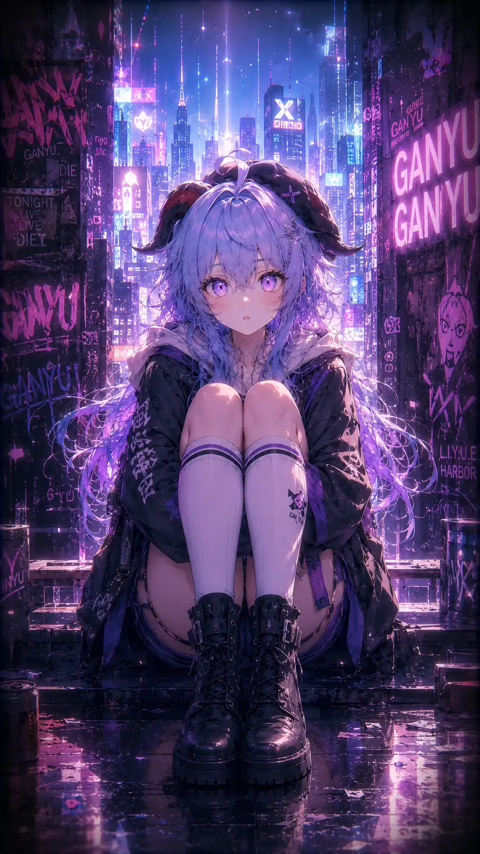 甘雨·都市霓虹夜摄集 — 5