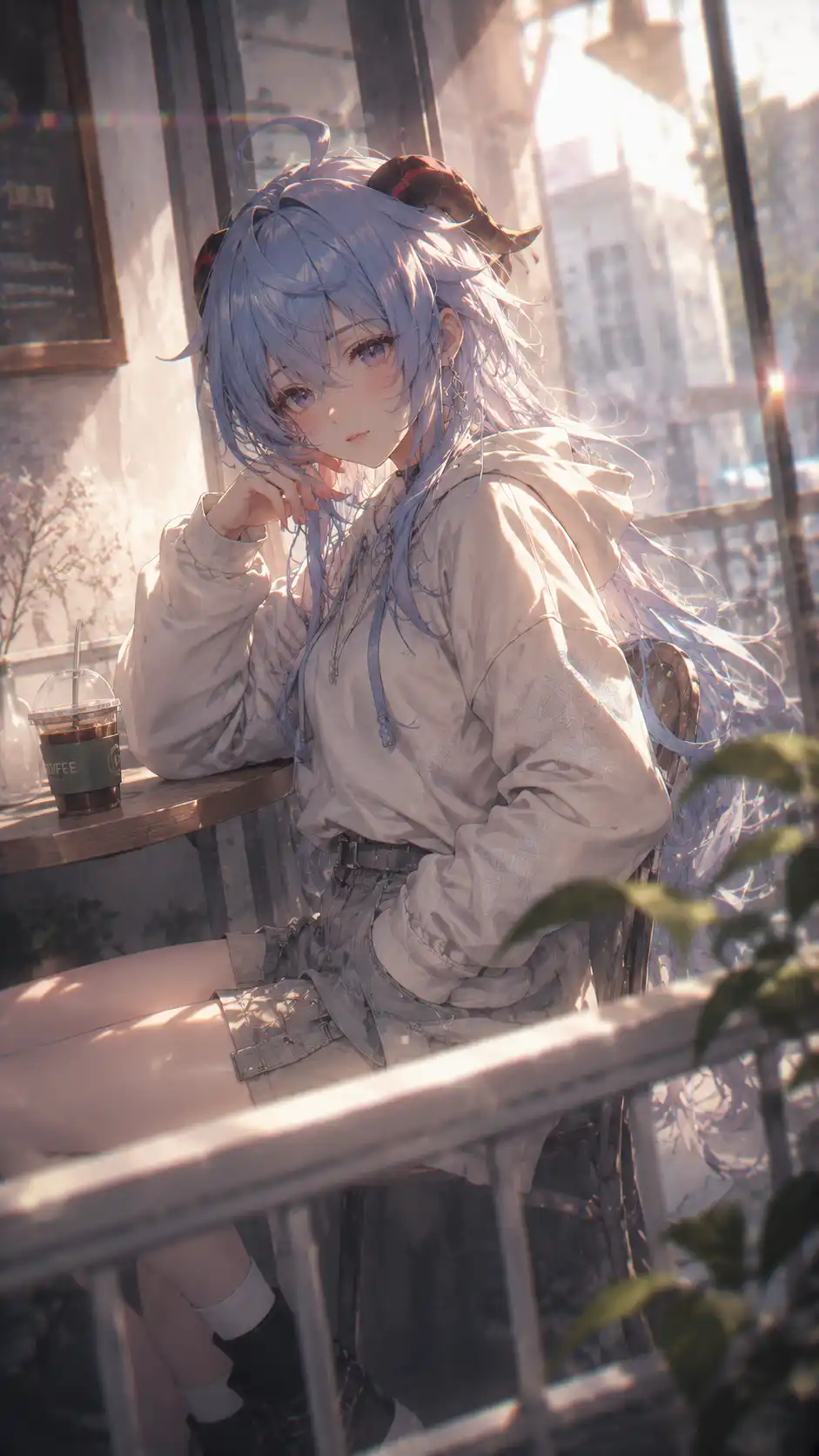 甘雨 日系厚涂 手机壁纸 — 9