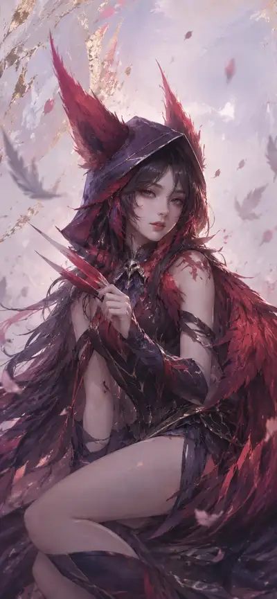 柔光中的羽刃 — 2