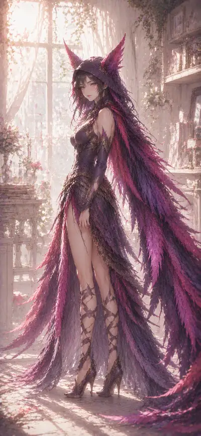 柔光中的羽刃 — 7