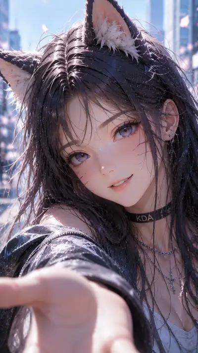 阿狸：都市温馨 — 阿狸 动漫壁纸