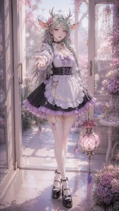 霓虹梦境中的莉莉娅：都市潮流CG — 5