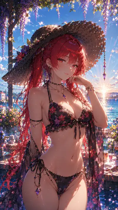 鸣潮-吟霖的魅影：鸣潮梦境插画 — 吟霖 动漫壁纸