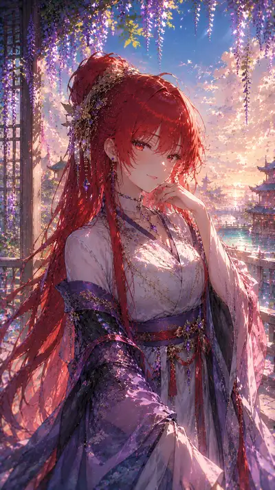 鸣潮-吟霖的魅影：鸣潮梦境插画 — 2