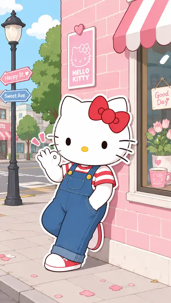 三丽鸥-Hello kitty扁平贴纸艺术集 — 2