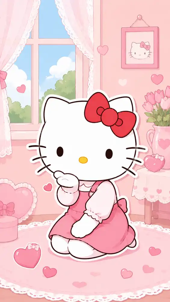 三丽鸥-Hello kitty扁平贴纸艺术集 — 3