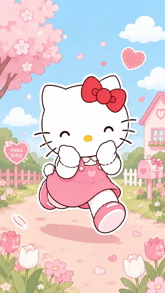 三丽鸥-Hello kitty扁平贴纸艺术集 — 6